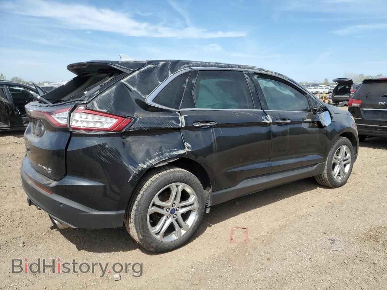 2015 FORD EDGE - VIN: 2FMTK4K82FBB71370 - Фото 3