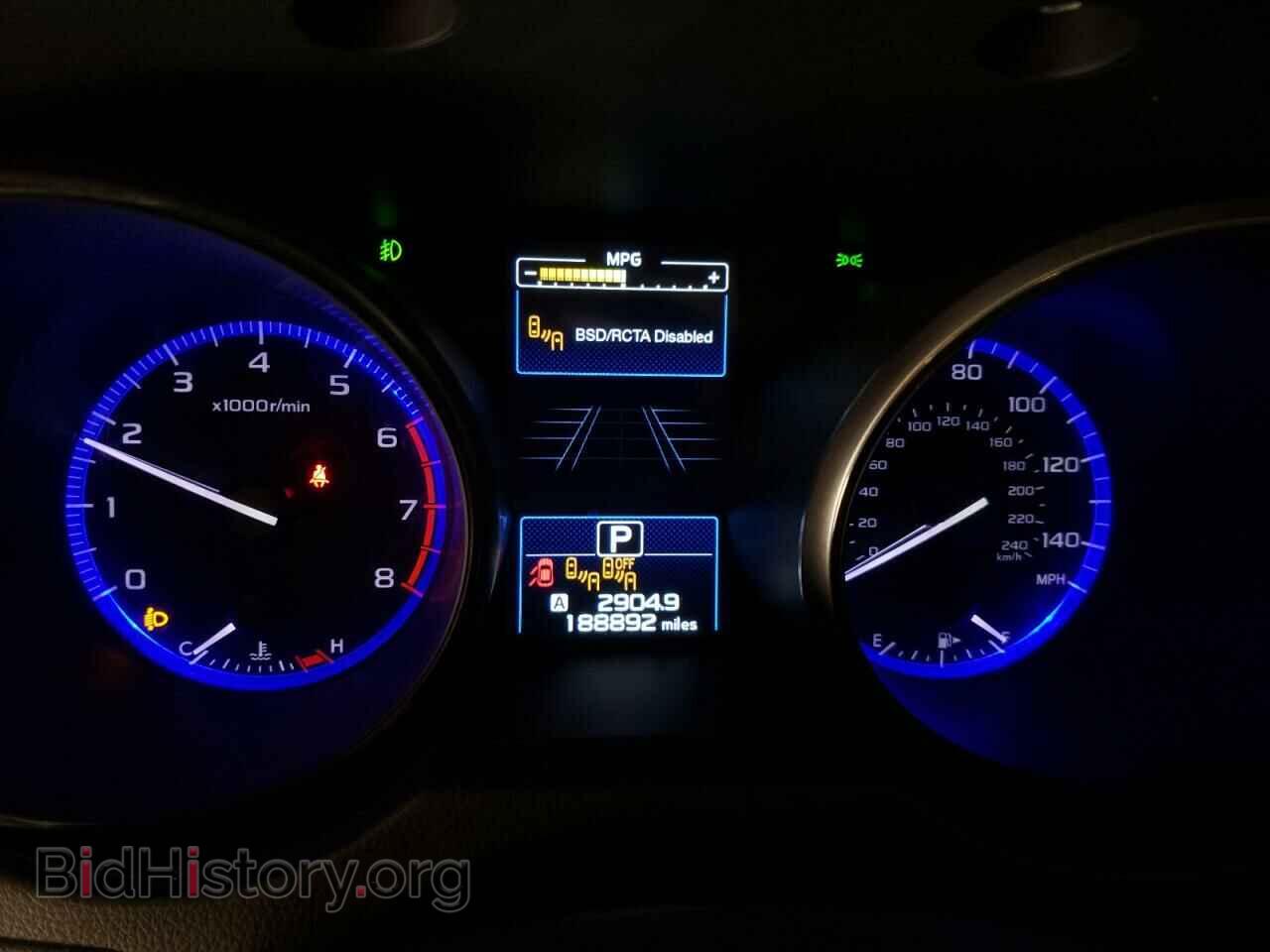 2017 SUBARU OUTBACK - VIN: 4S4BSANC0H3289527 - Фото 9