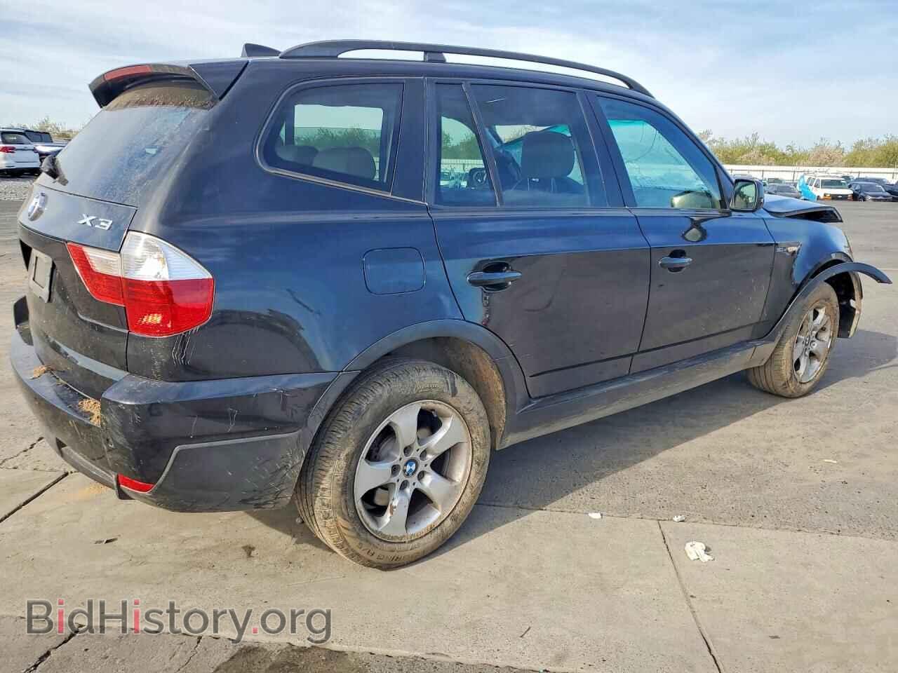 2007 BMW X3 - VIN: WBXPC93457WF14951 - Фото 3
