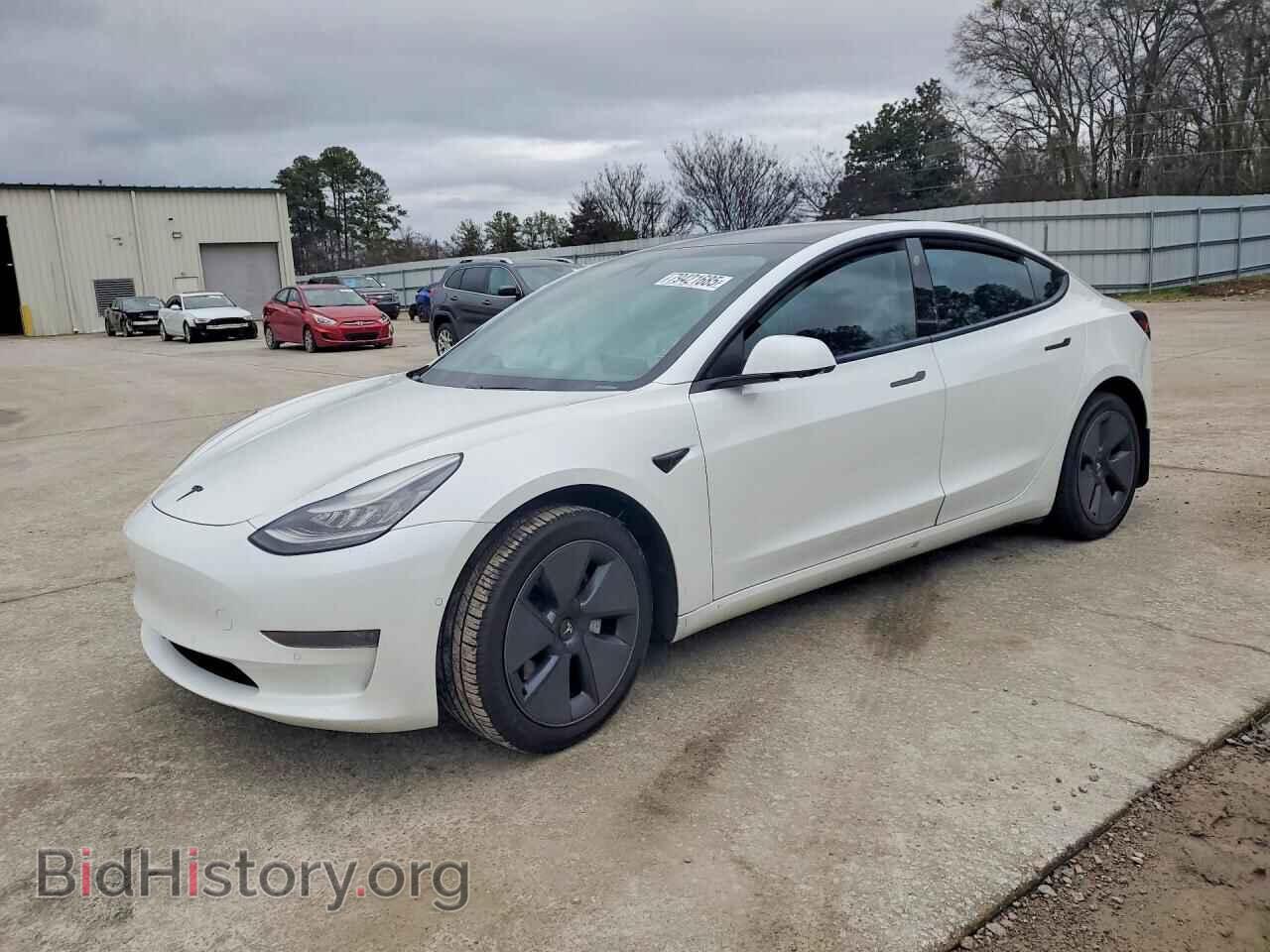 Photo 5YJ3E1EA6MF854956 - TESLA MODEL 3 2021