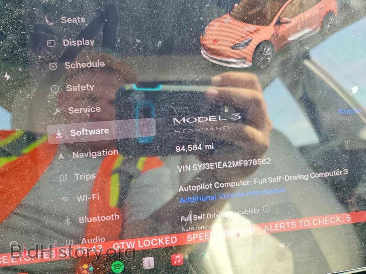 2021 TESLA MODEL 3 - VIN: 5YJ3E1EA2MF978562 - Photo 9