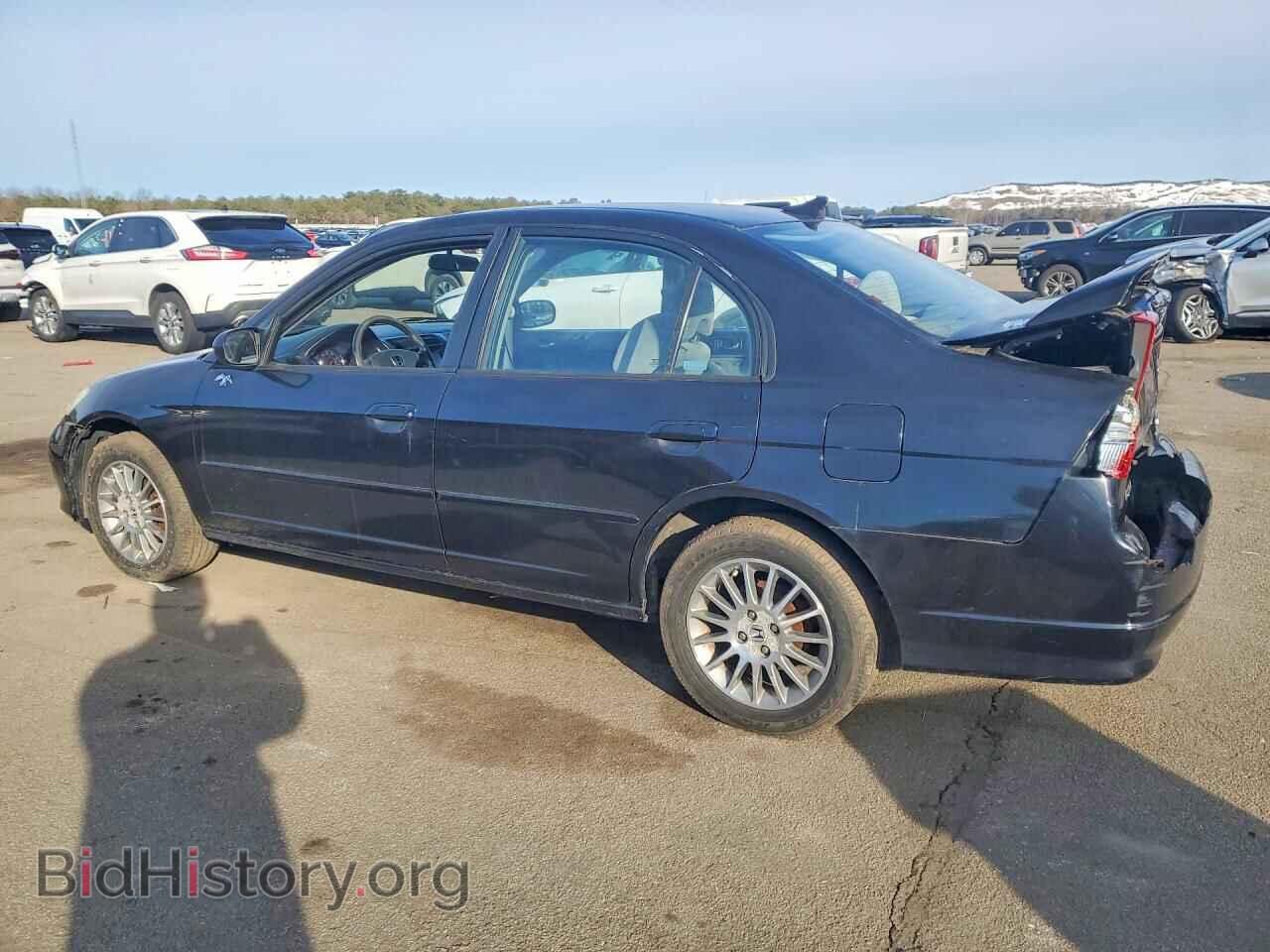 2005 HONDA CIVIC - VIN: 2HGES16585H624657 - Фото 2