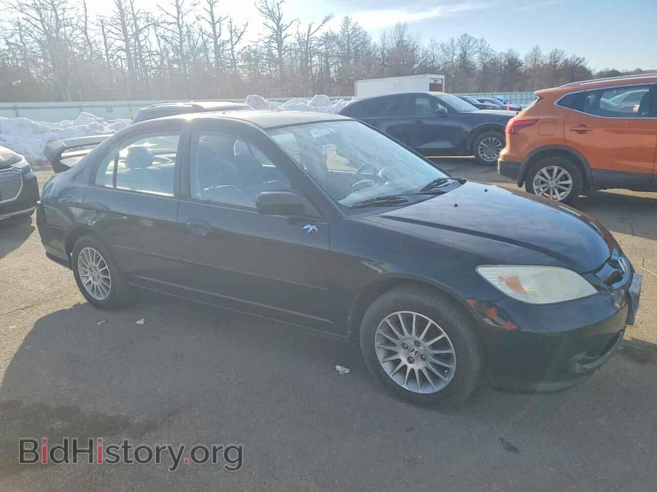 2005 HONDA CIVIC - VIN: 2HGES16585H624657 - Фото 4