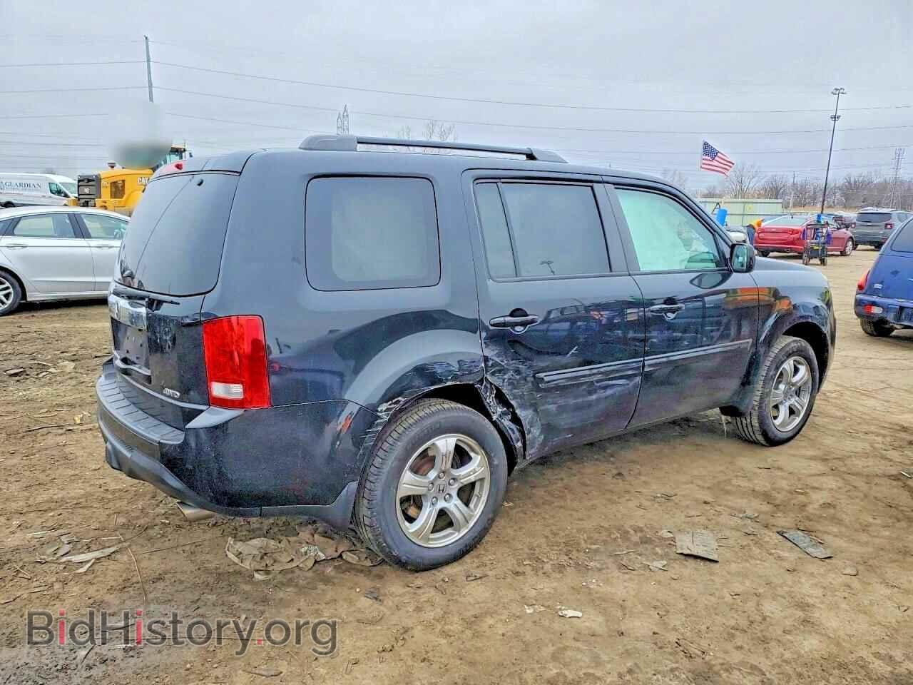 2013 HONDA PILOT - VIN: 5FNYF4H56DB044715 - Фото 3