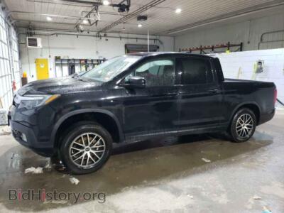 2017 Honda RIDGELINE Sport, черный — VIN 5FPYK3F18HB018992, Copart