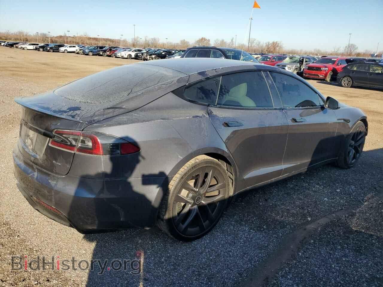 2022 TESLA MODEL S - VIN: 5YJSA1E66NF458711 - Photo 3