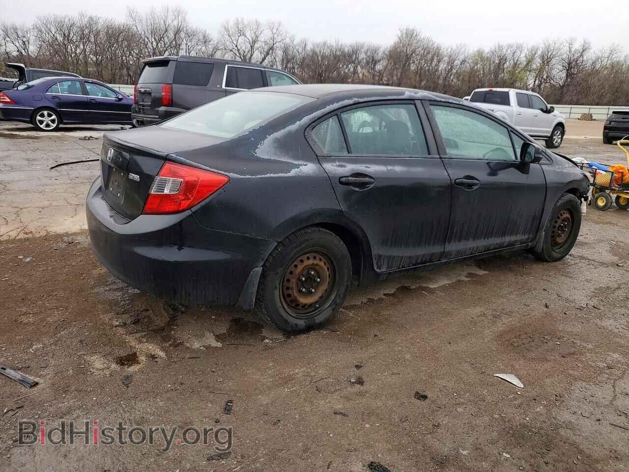 2012 HONDA CIVIC - VIN: 2HGFB2F50CH594271 - Фото 3