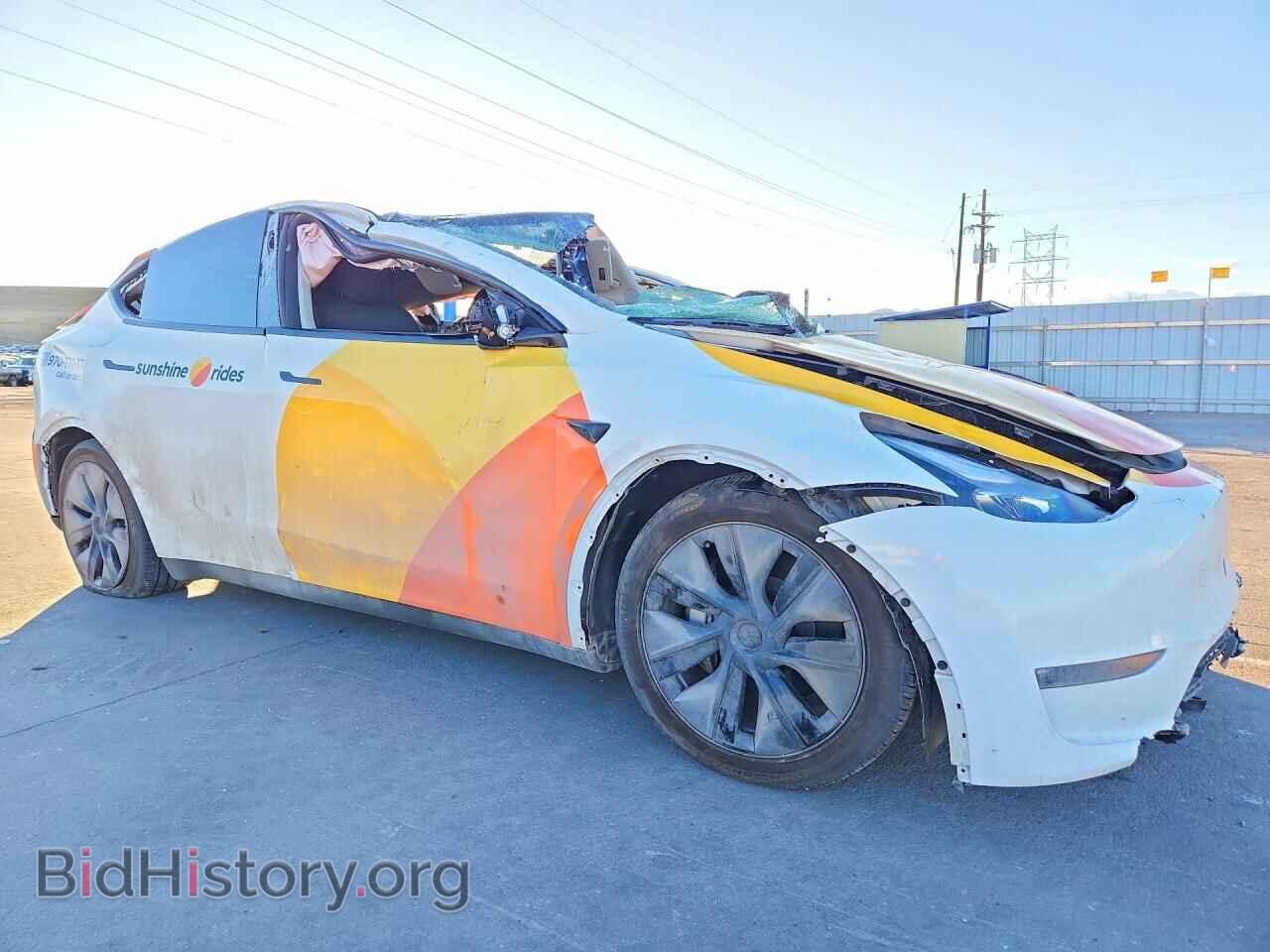 2025 TESLA MODEL Y - VIN: 7SAYGDEE4SF287392 - Фото 4