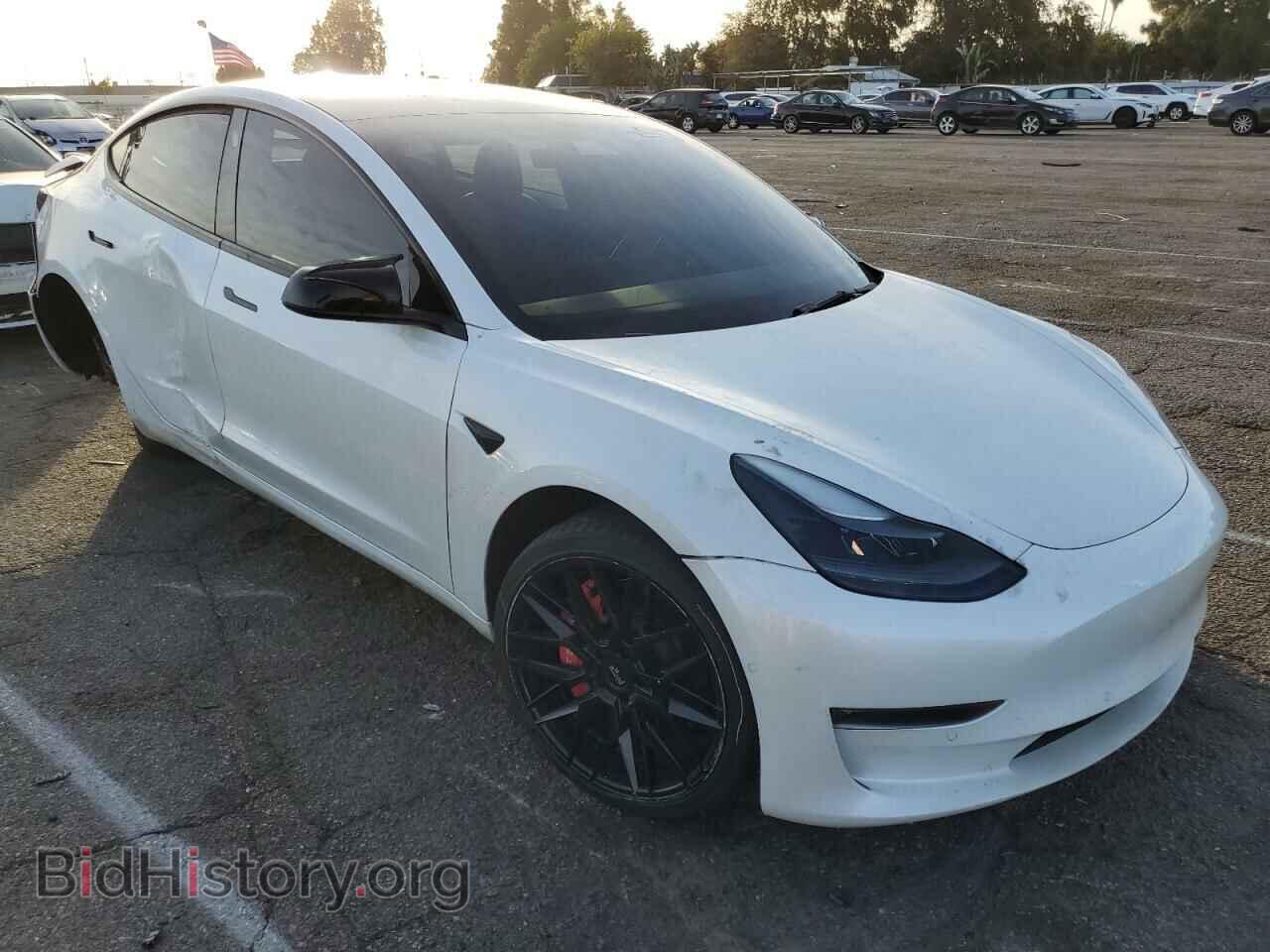 2022 TESLA MODEL 3 - VIN: 5YJ3E1EB3NF136114 - Фото 4