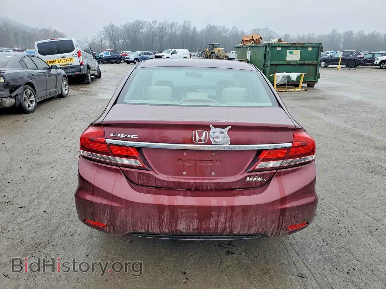 2013 HONDA CIVIC - VIN: 19XFB2F54DE042459 - Фото 6