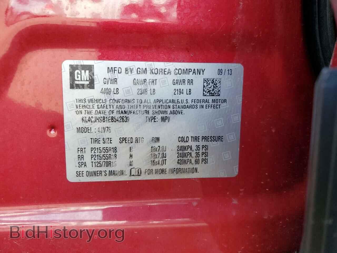 2014 BUICK ENCORE - VIN: KL4CJHSB1EB542639 - Photo 13