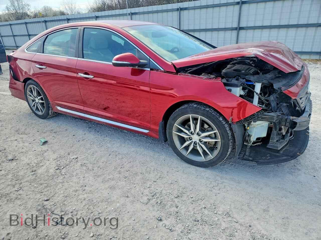 2015 HYUNDAI SONATA - VIN: 5NPE34AB7FH218467 - Фото 4
