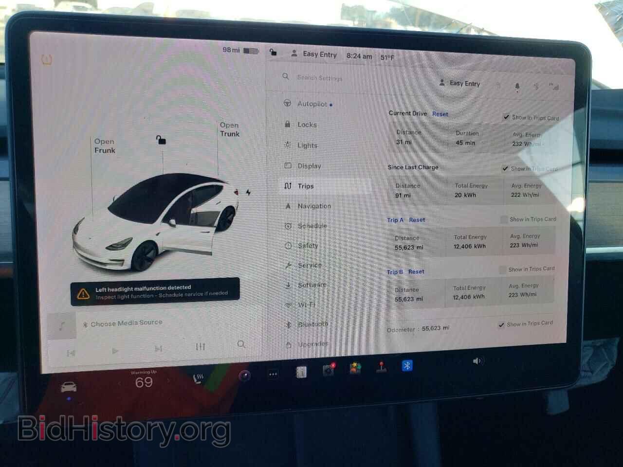 2021 TESLA MODEL 3 - VIN: 5YJ3E1EA8MF923145 - Фото 9