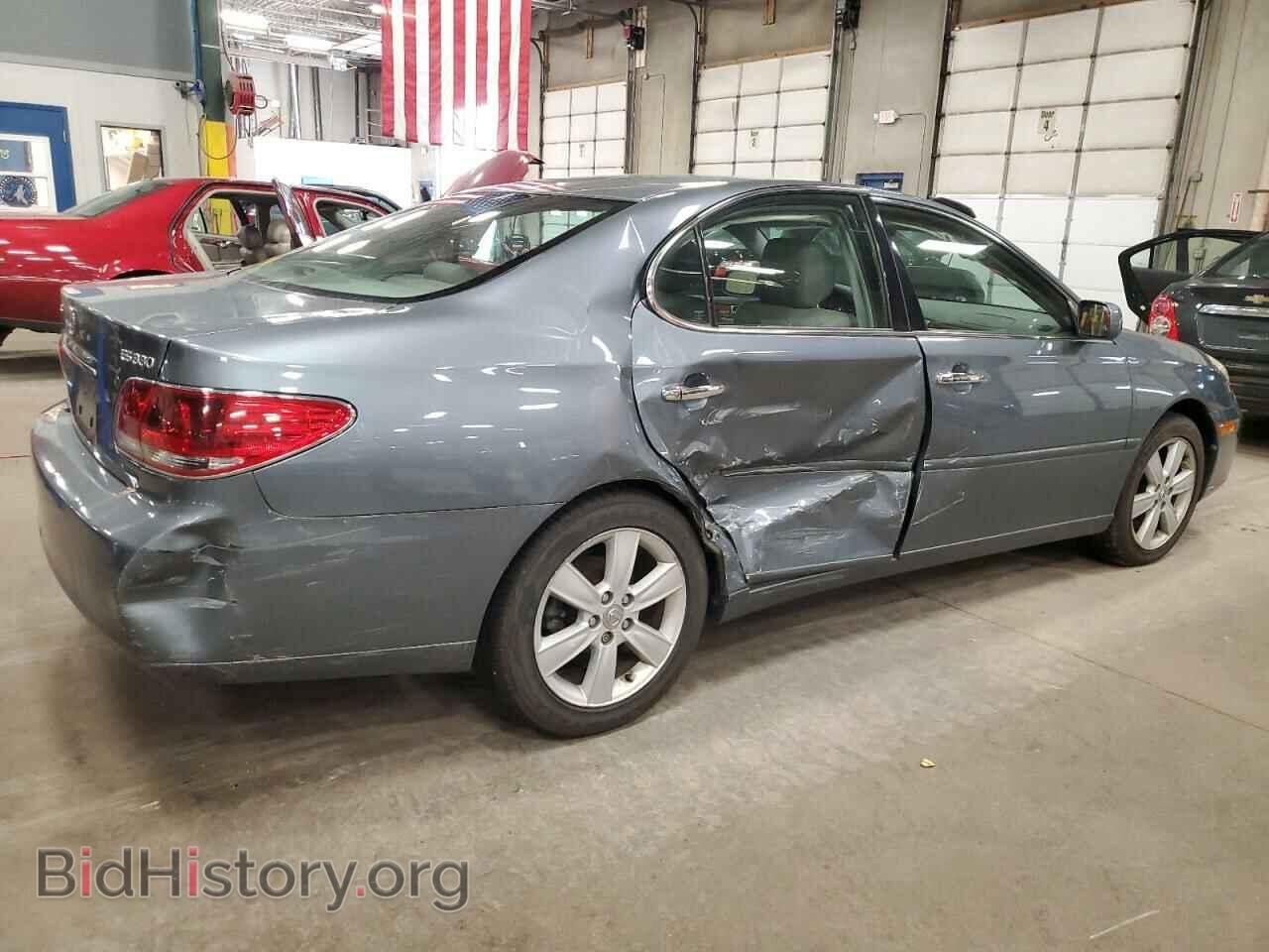 2005 LEXUS ES330 - VIN: JTHBA30G655075363 - Фото 3