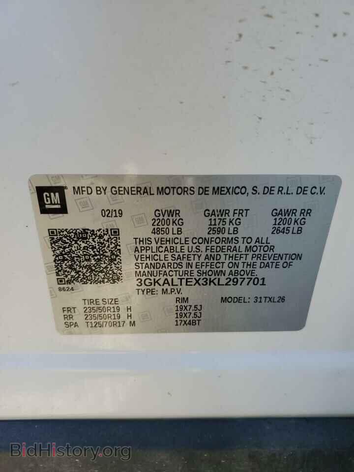 2019 GMC TERRAIN - VIN: 3GKALTEX3KL297701 - Photo 13