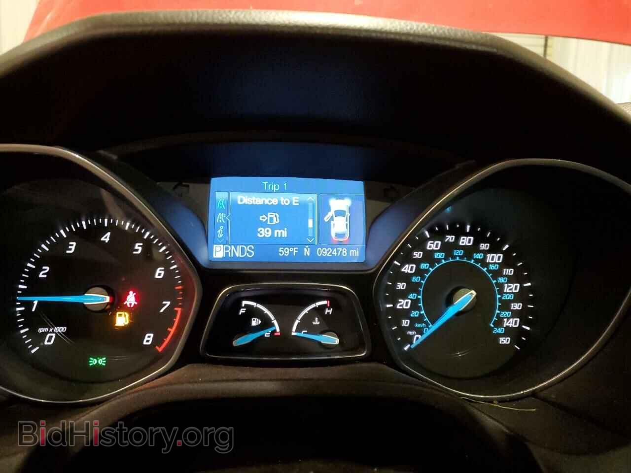 2012 FORD FOCUS - VIN: 1FAHP3H23CL317155 - Фото 9