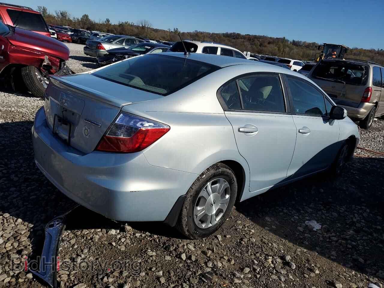 2012 HONDA CIVIC - VIN: JHMFB4F38CS009629 - Фото 3