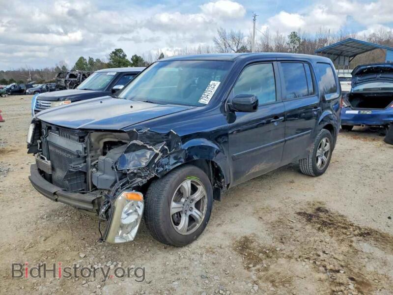 2013 Honda PILOT EXL (VIN 5FNYF4H53DB073301) — photo 1 of 15, Copart, damage: front end