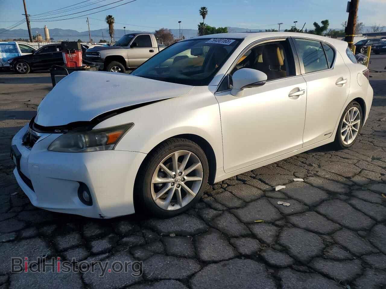 Фотография JTHKD5BH6C2121202 - LEXUS CT 200 2012