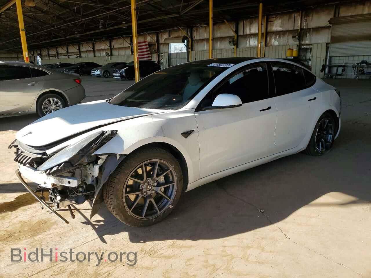 Photo 5YJ3E1EB5MF999995 - TESLA MODEL 3 2021