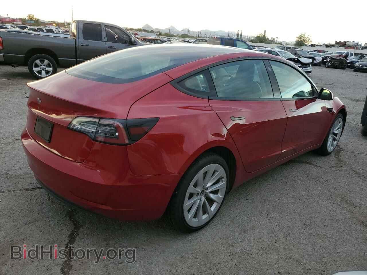 2022 TESLA MODEL 3 - VIN: 5YJ3E1EA8NF286999 - Фото 3