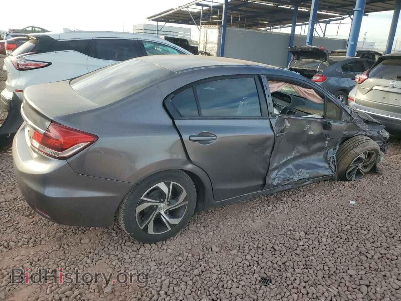 2015 HONDA CIVIC - VIN: 2HGFB2F73FH553090 - Фото 3