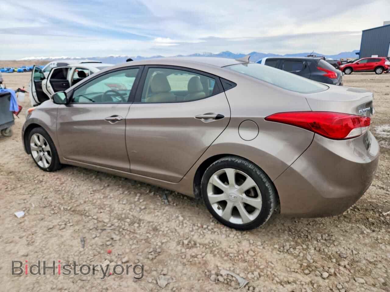 2012 HYUNDAI ELANTRA - VIN: 5NPDH4AEXCH144481 - Фото 2