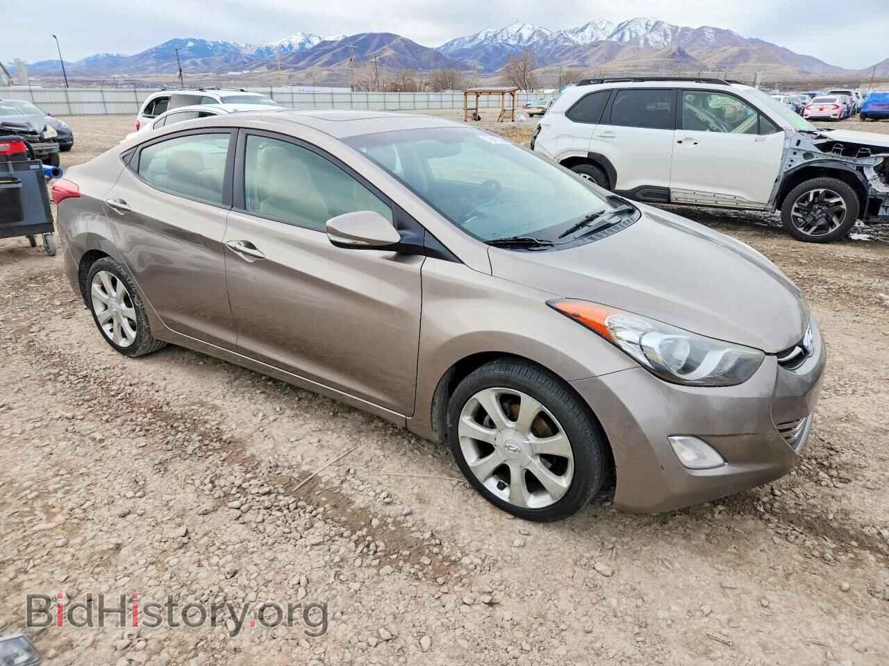 2012 HYUNDAI ELANTRA - VIN: 5NPDH4AEXCH144481 - Фото 4