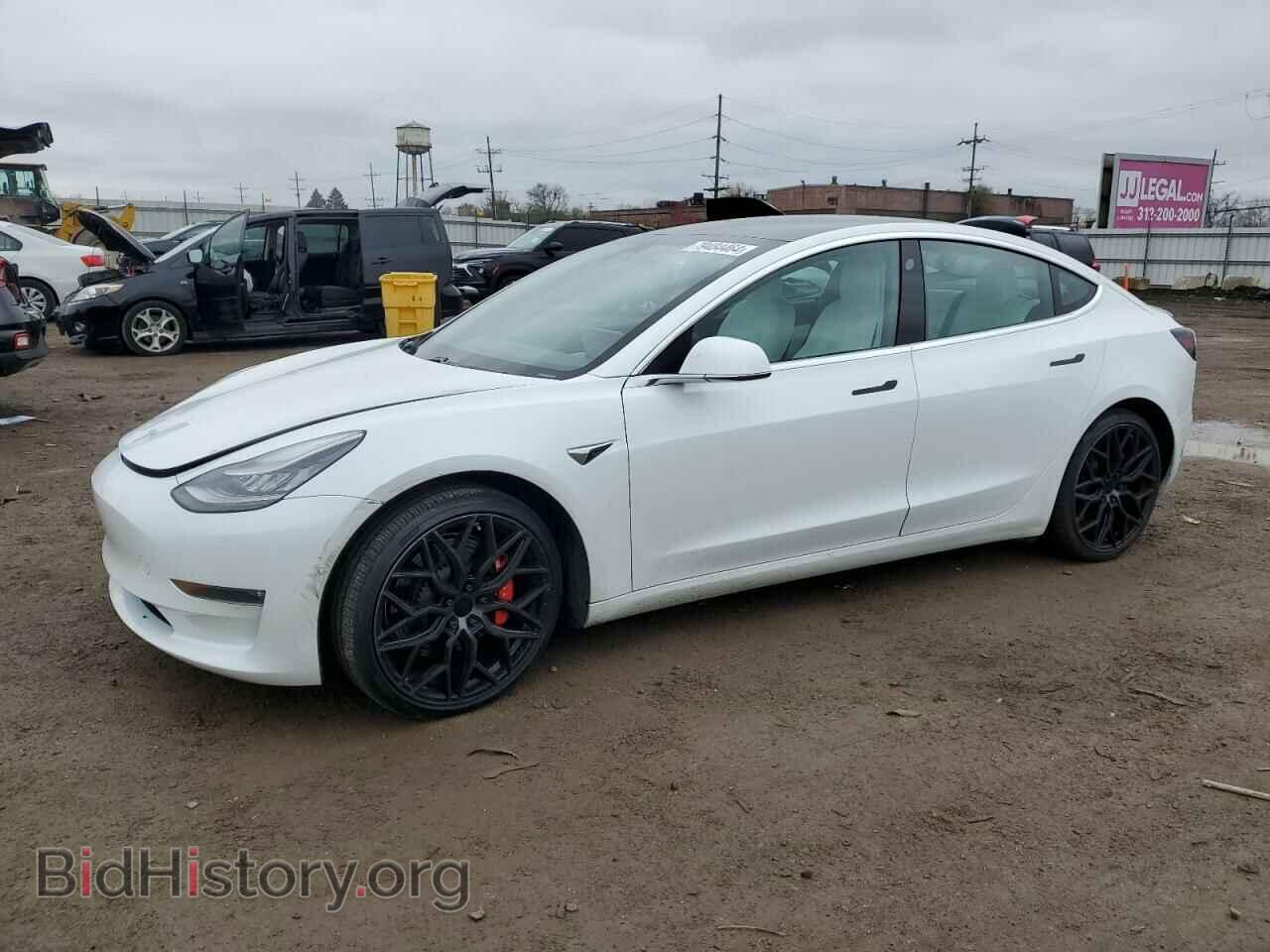 Photo 5YJ3E1EC2LF624640 - TESLA MODEL 3 2020