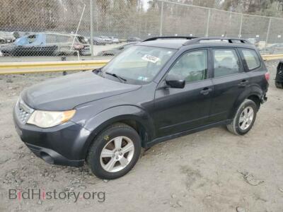 2012 Subaru FORESTER 2.5X, серый — VIN JF2SHABC7CH458348, Copart