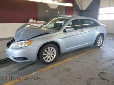 2013 Chrysler 200 200 Tourin, синий — VIN 1C3CCBBB6DN672950, Copart