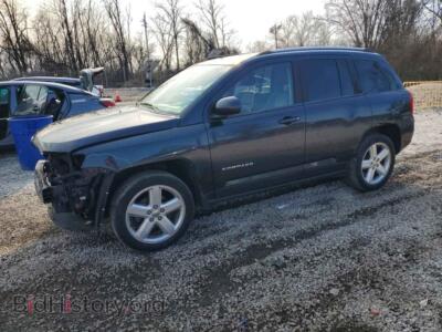 2014 Jeep COMPASS Latitude, темно-серый — VIN 1C4NJCEA0ED793662, Copart