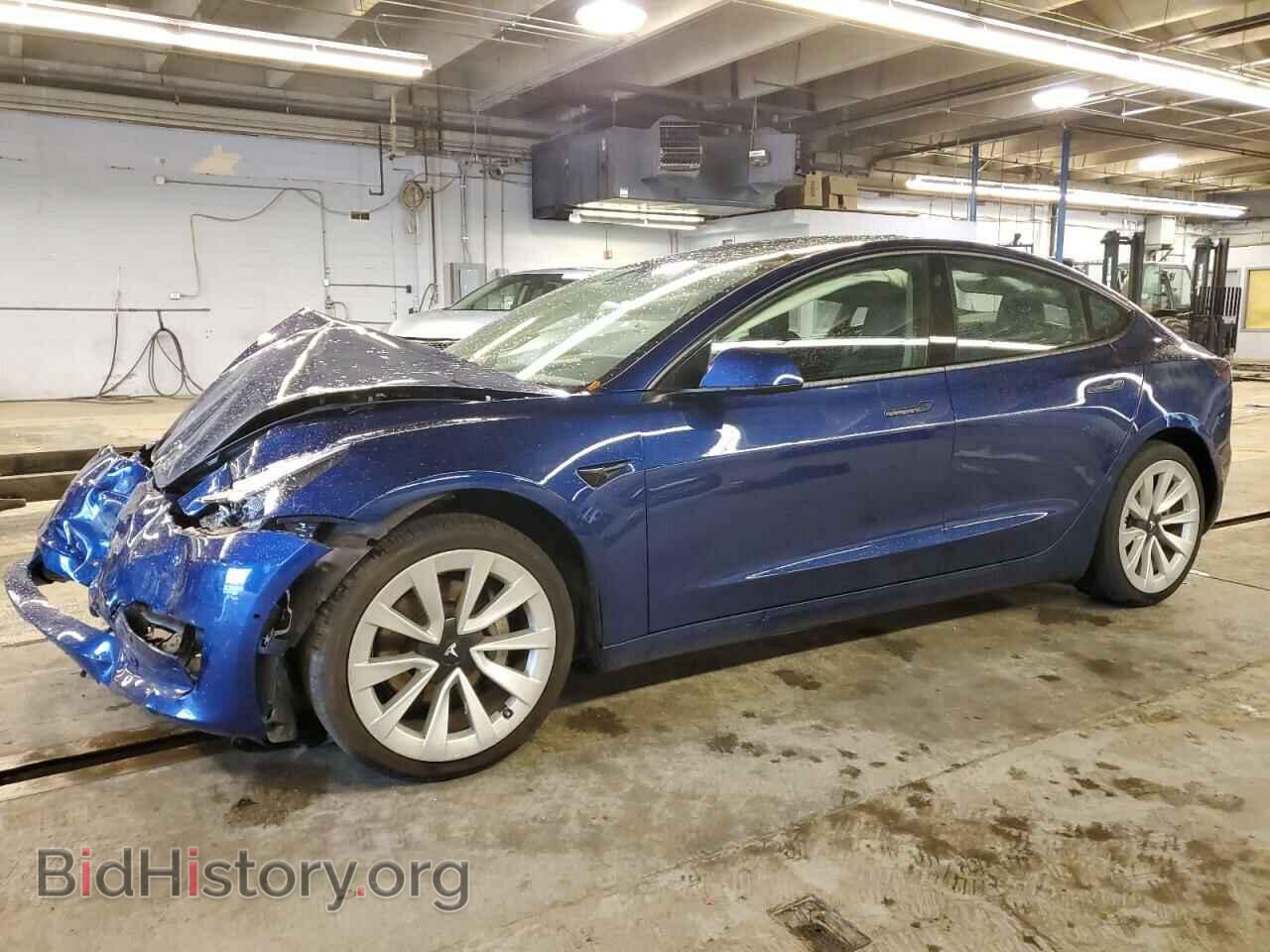 Photo 5YJ3E1EA8NF190872 - TESLA MODEL 3 2022