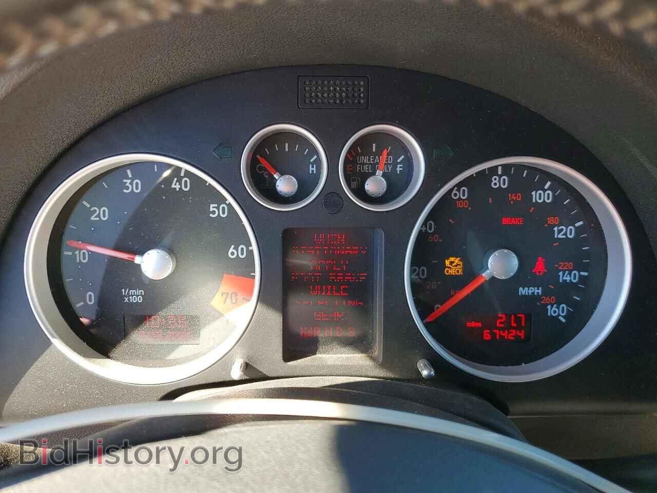 2005 AUDI TT - VIN: TRUUF28N051006836 - Photo 9