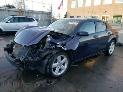 2013 Dodge AVENGER SXT, blue — VIN 1C3CDZCB5DN662575, Copart