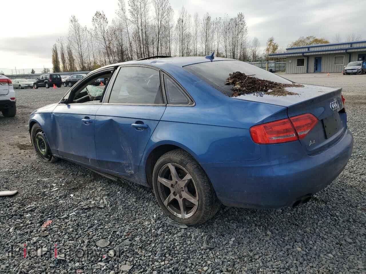2009 AUDI A4 - VIN: WAULF78K29A142557 - Фото 2