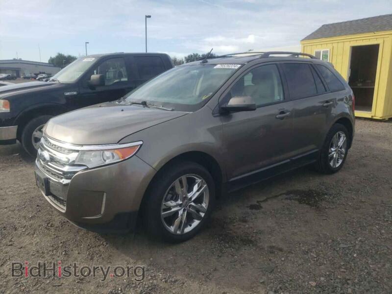 2014 Ford EDGE SEL (VIN 2FMDK3J92EBA50538) — фото 1 из 13, Copart, повреждение: передняя часть