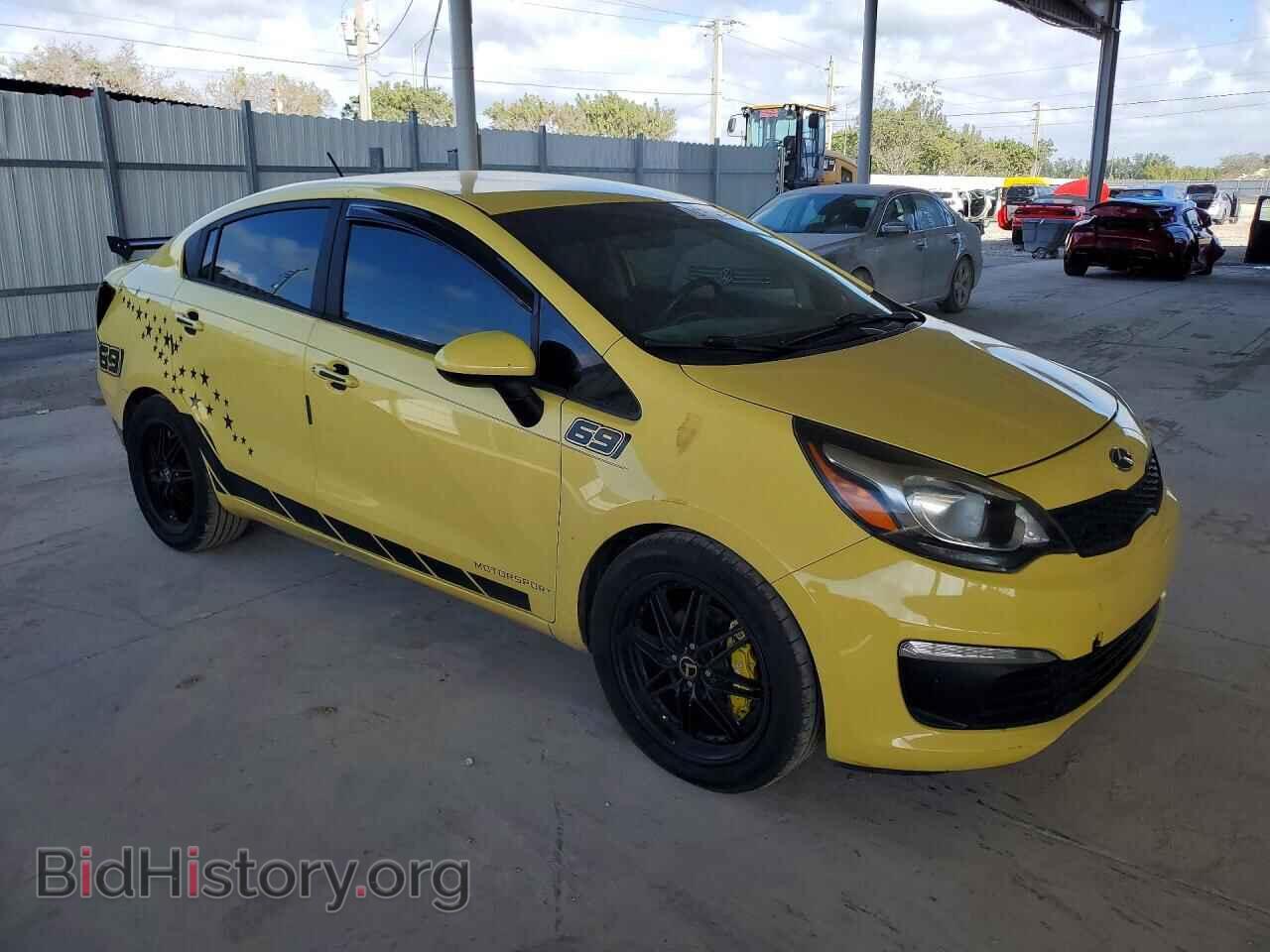 2016 KIA RIO - VIN: KNADM4A35G6687647 - Фото 4