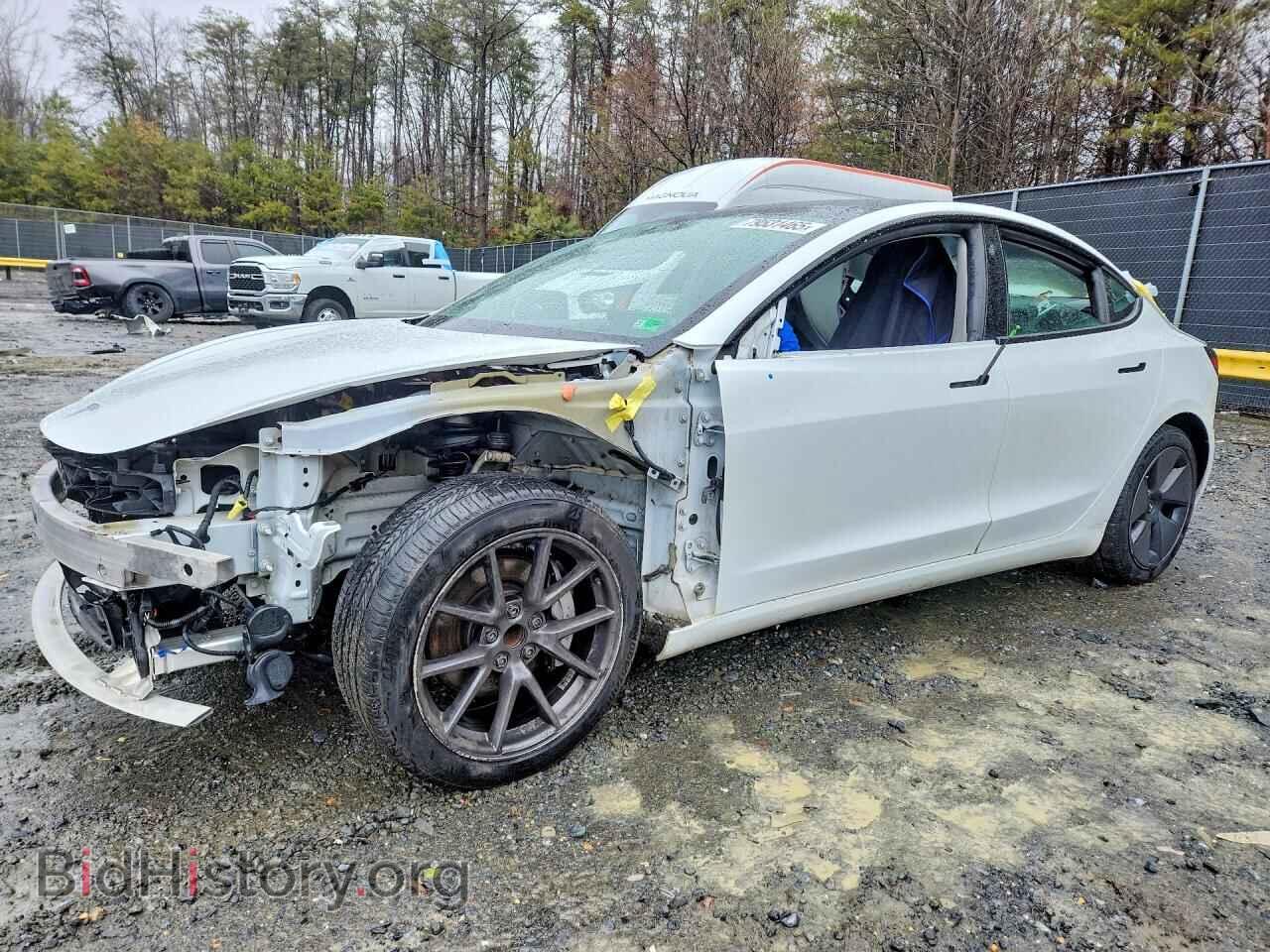 Photo 5YJ3E1EA3MF097501 - TESLA MODEL 3 2021