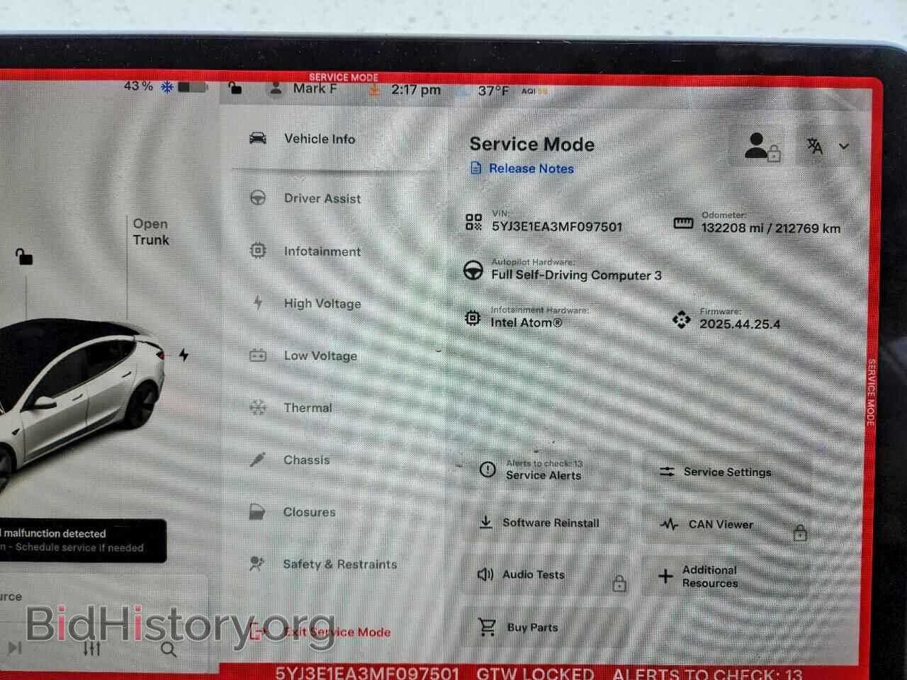 2021 TESLA MODEL 3 - VIN: 5YJ3E1EA3MF097501 - Photo 9