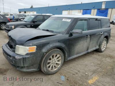 2010 Ford FLEX SEL, черный — VIN 2FMHK6CC4ABD02988, Copart