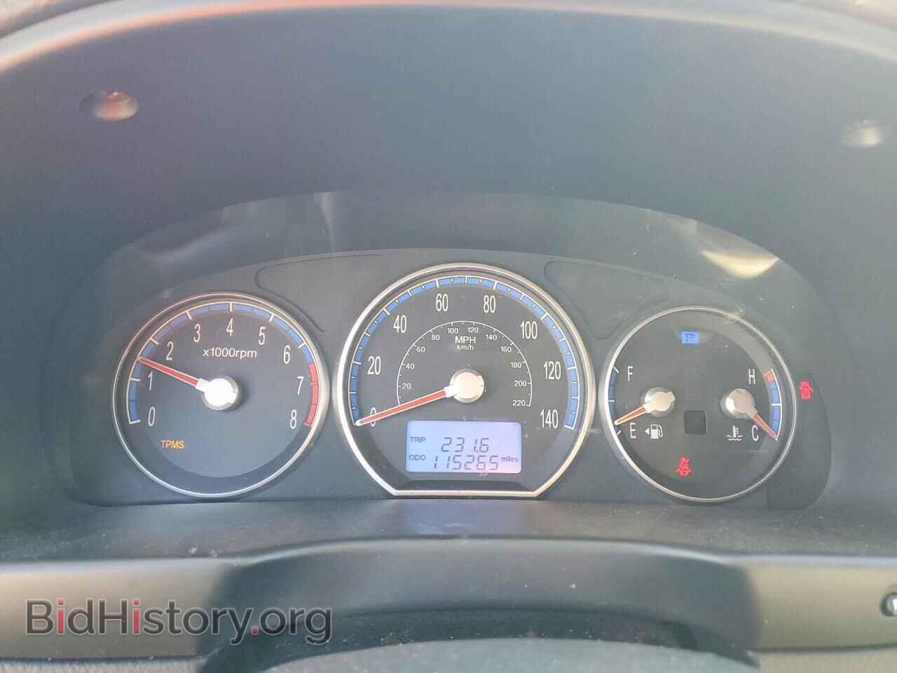 2009 HYUNDAI SANTA FE - VIN: 5NMSG73D79H307934 - Фото 9