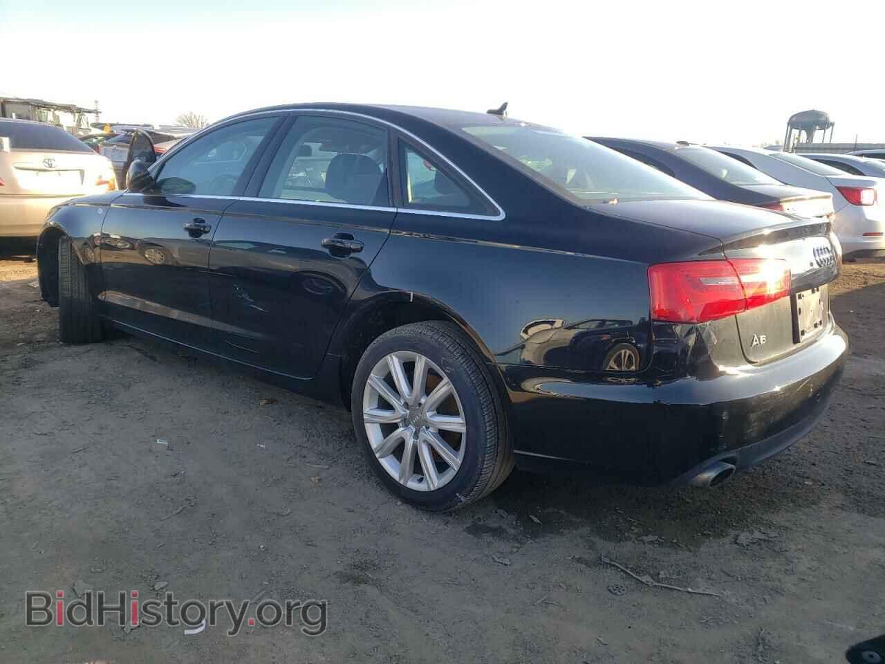 2013 AUDI A6 - VIN: WAUGFAFC1DN076546 - Фото 2