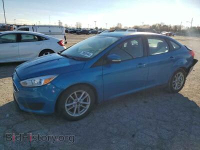 2016 Ford FOCUS SE, blue — VIN 1FADP3F21GL350775, Copart
