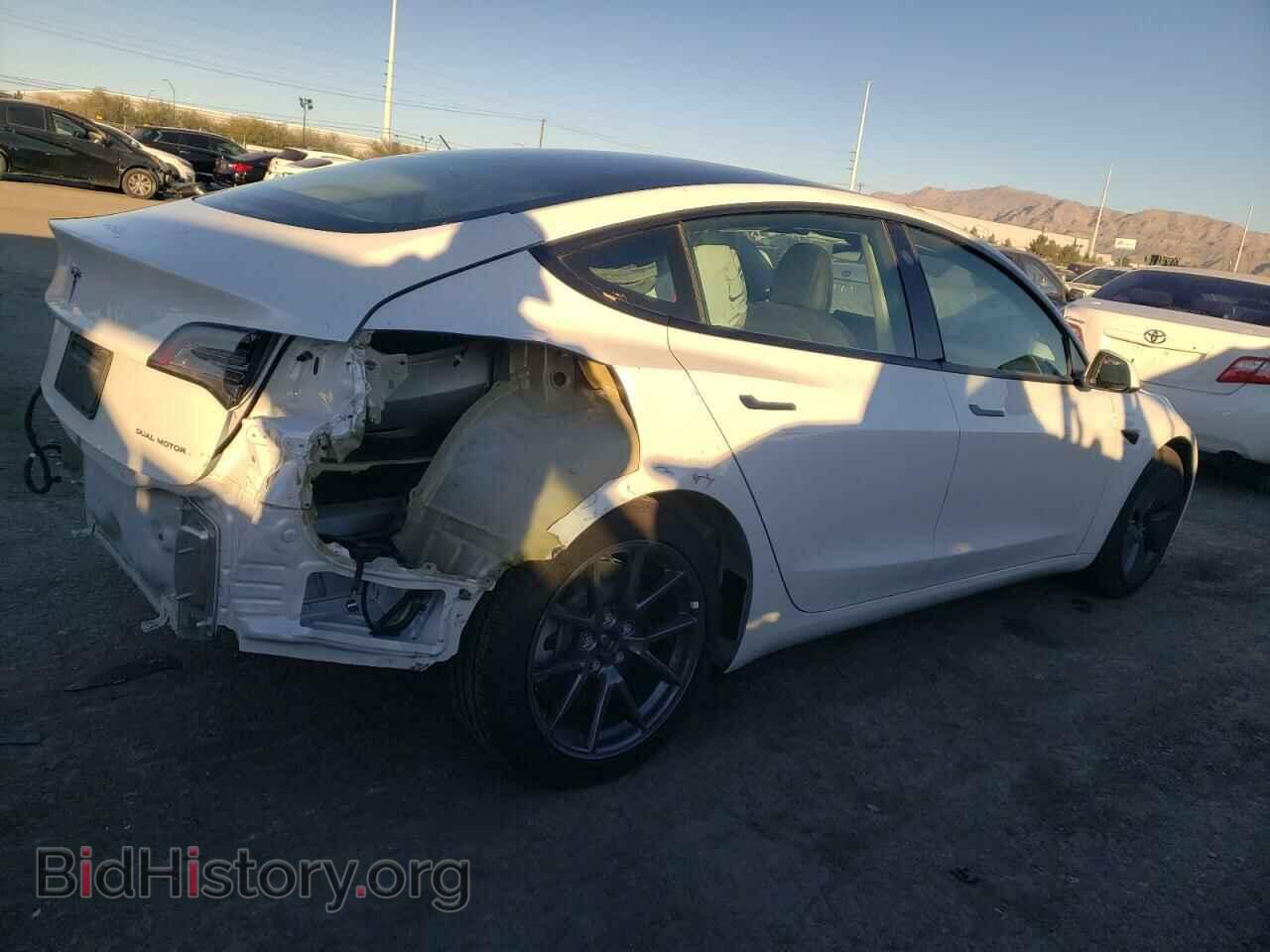 2022 TESLA MODEL 3 - VIN: 5YJ3E1EB9NF193384 - Photo 3
