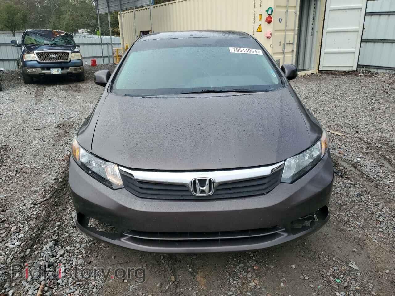 2012 HONDA CIVIC - VIN: 2HGFB2F52CH527025 - Фото 5