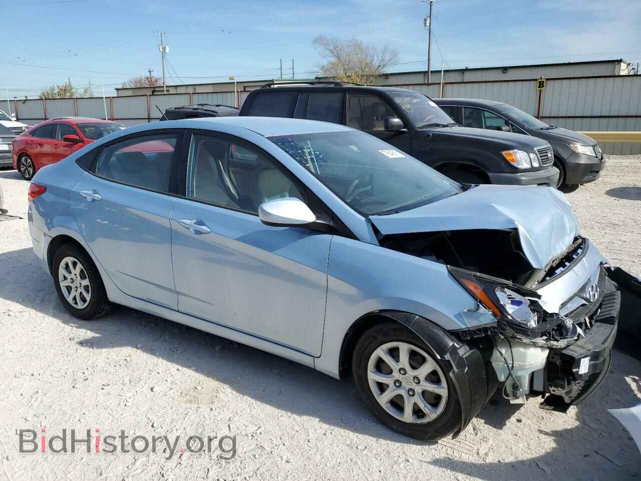 2014 HYUNDAI ACCENT - VIN: KMHCT4AEXEU676117 - Фото 4