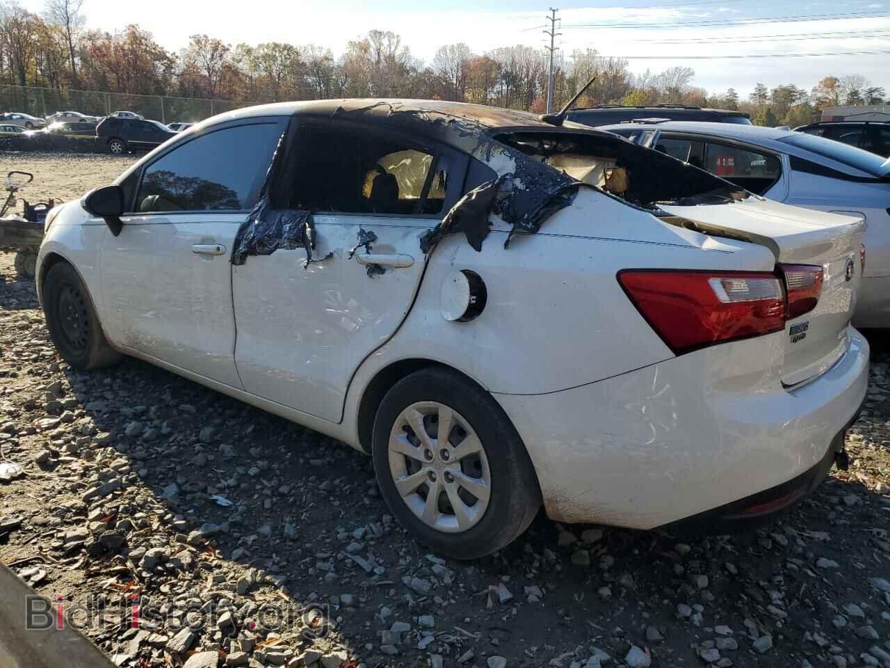 2014 KIA RIO - VIN: KNADM4A30E6352809 - Фото 2