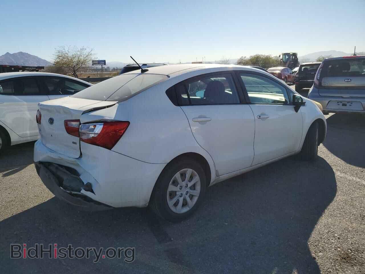 2012 KIA RIO - VIN: KNADM4A35C6031054 - Фото 3