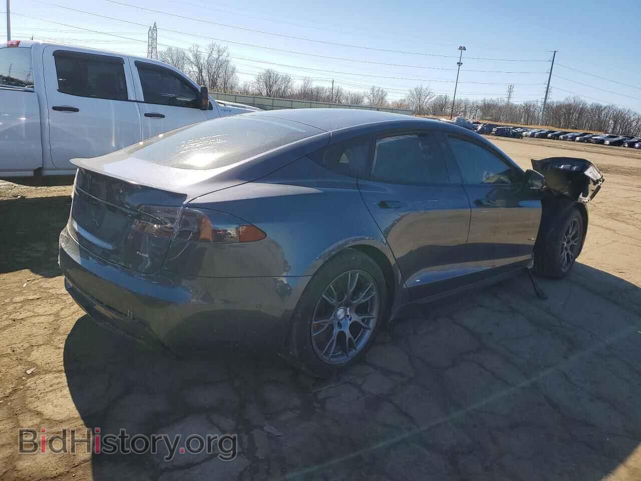 2021 TESLA MODEL S - VIN: 5YJSA1E69MF438046 - Фото 3